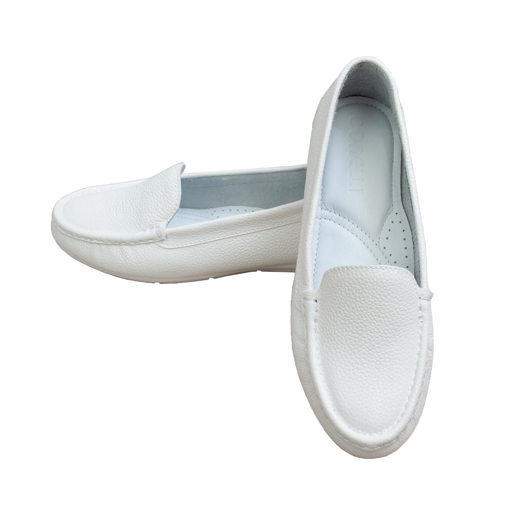 MOCASIN CHATO KATE II  BLANCO LLANO