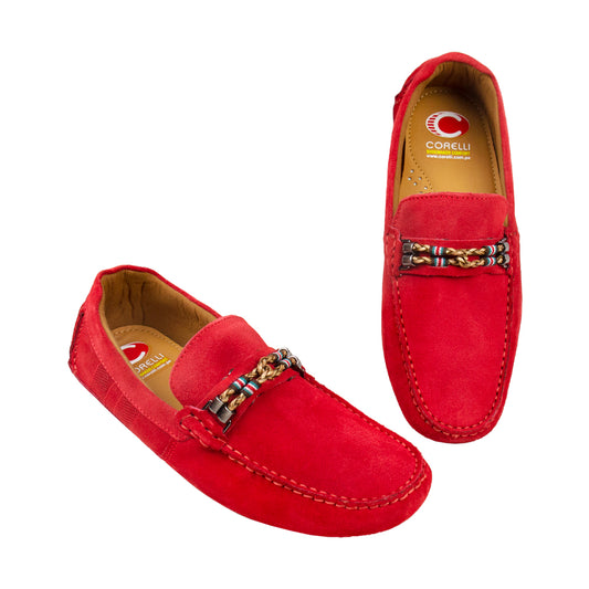 LEO GAMUZA ROJO