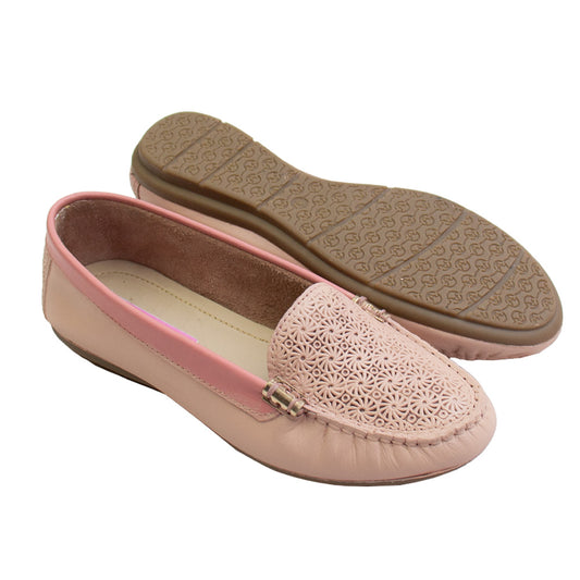 MOCASIN CHATO PAULA II LISO NUDE /SADO