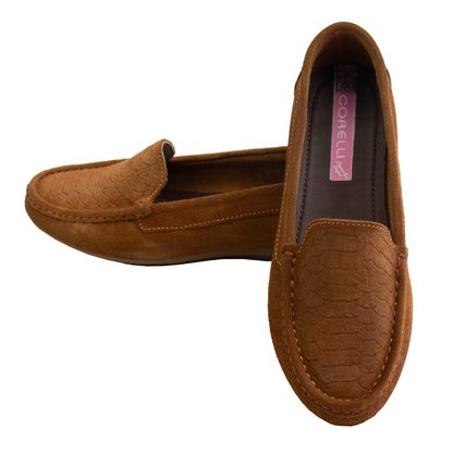 MOCASIN ESTER II   GAMUZA  HABANO -
