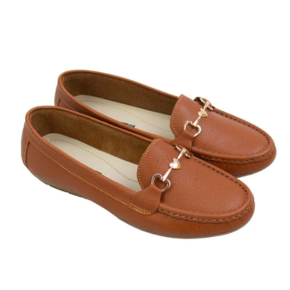 MOCASIN CHATO LOVE COBRE