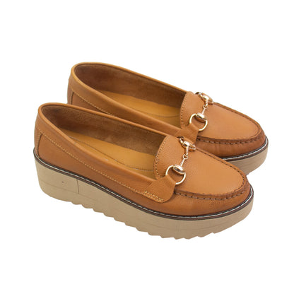 MOCASIN CHATO  GUCCI NATURAL-CERCO TOFE