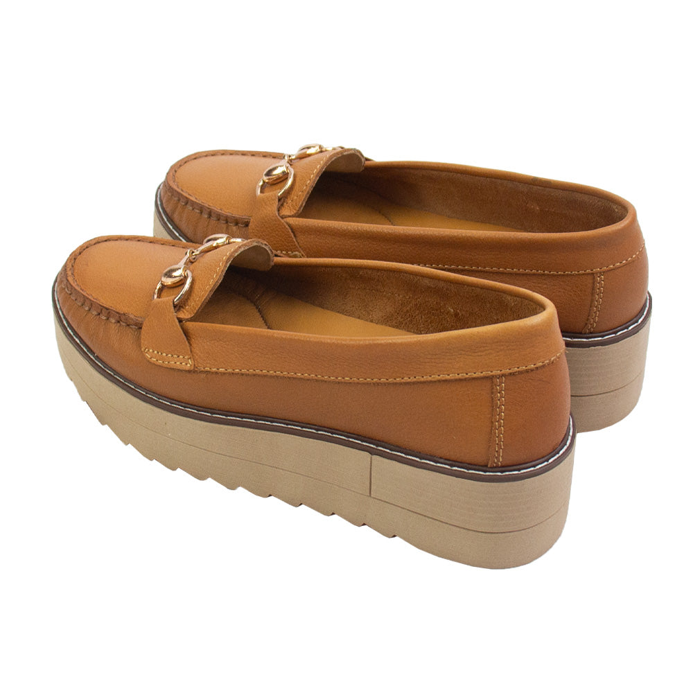 MOCASIN CHATO  GUCCI NATURAL-CERCO TOFE