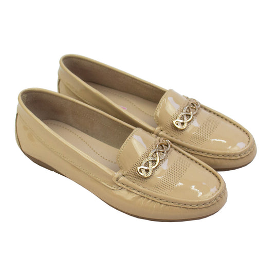 MOCASIN CHATO ASTRID CHAROL PELE
