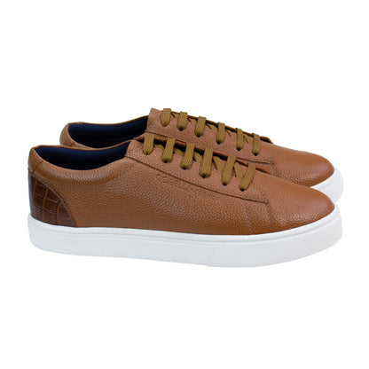 ZAPATILLA XAVI  NATURAL-CROCO COBRE