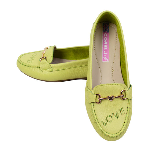 MOCASIN CHATO LOVE  LIMON