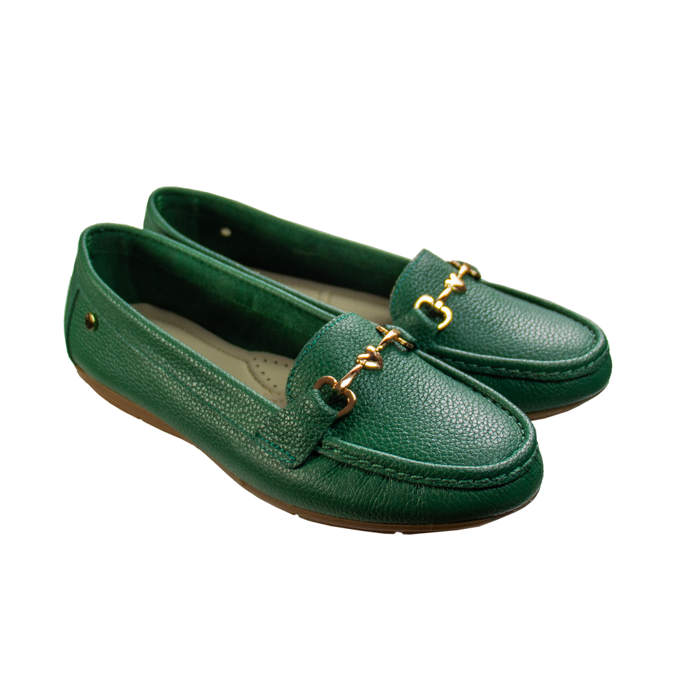 MOCASIN  LOVE VERDE HOJA