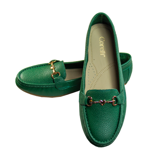 MOCASIN  GUCCI  VERDE HOJA