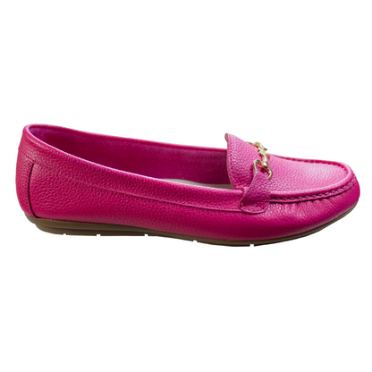 MOCASIN CHATO LOVE FUCSIA