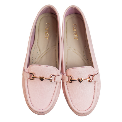 MOCASIN CHATO LOVE ROSA