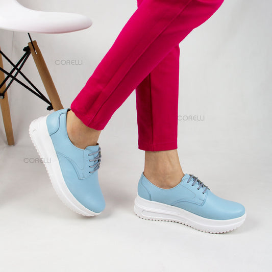 ZAPATO URBANO  THALIA  CIELO