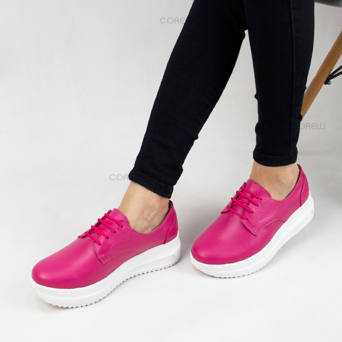 ZAPATO URBANO THALIA  FUCSIA