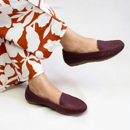 MOCASIN CHATO  ESTER II VINO