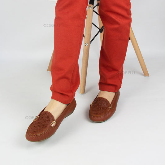MOCASIN CHATO PAULA II COBRE