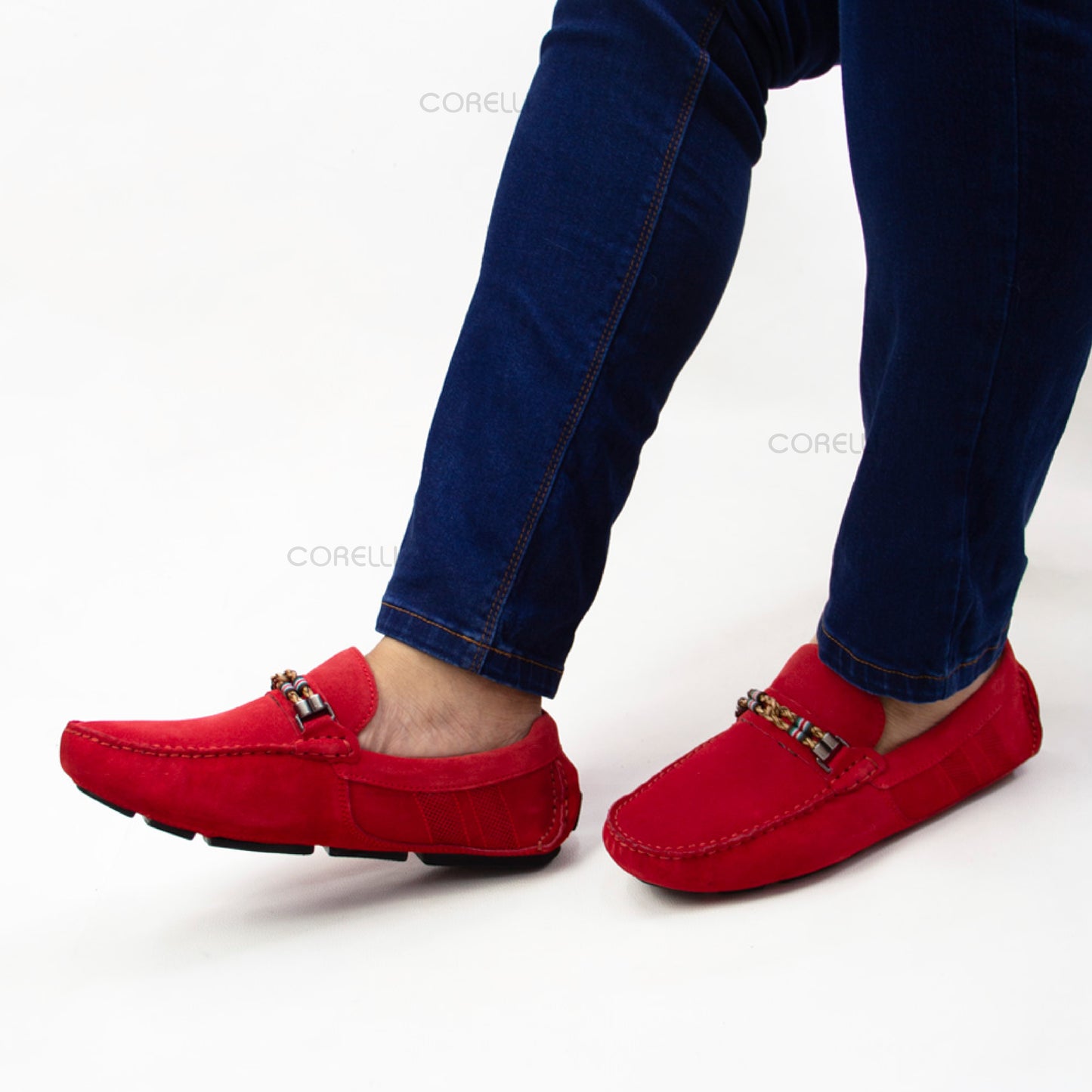 LEO GAMUZA ROJO