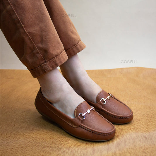 MOCASIN CHATO LOVE  COBRE