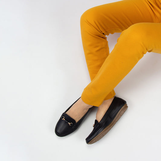 MOCASIN CHATO SARA-2 NEGRO