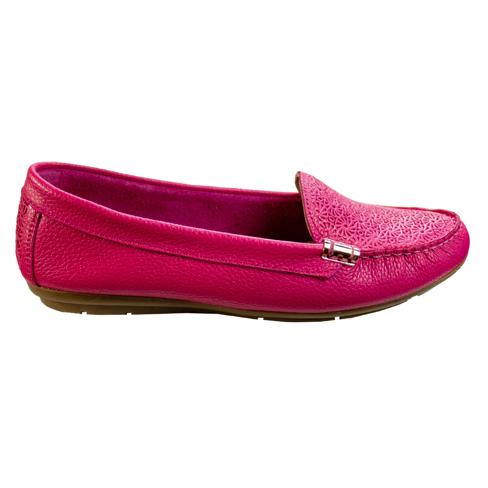 MOCASIN CHATO PAULA II FUCSIA