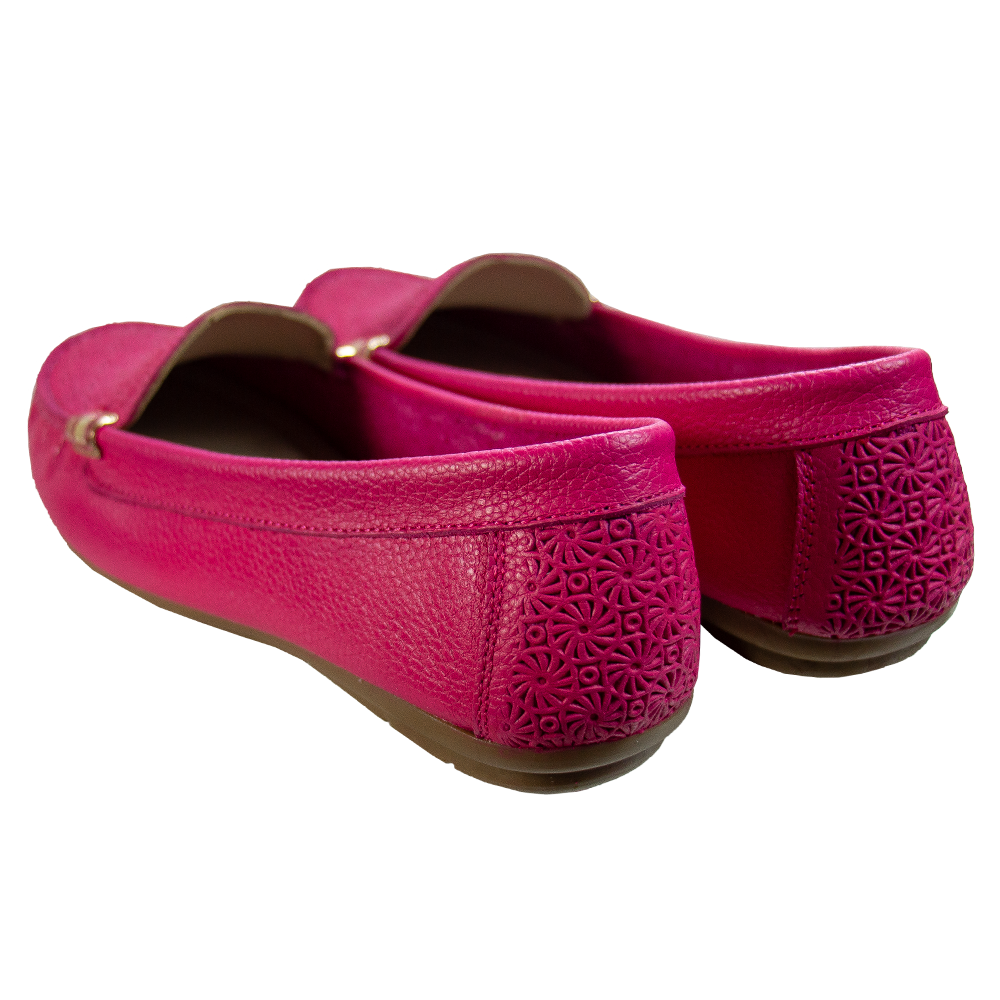 MOCASIN CHATO PAULA II FUCSIA