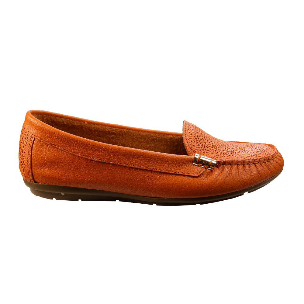 MOCASIN CHATO PAULA II NARANJA