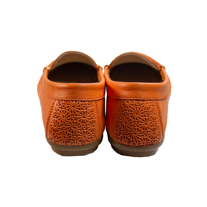 MOCASIN CHATO PAULA II NARANJA