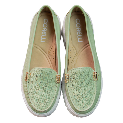 MOCASIN PAULA II MENTA - CHUNKY BLANCO