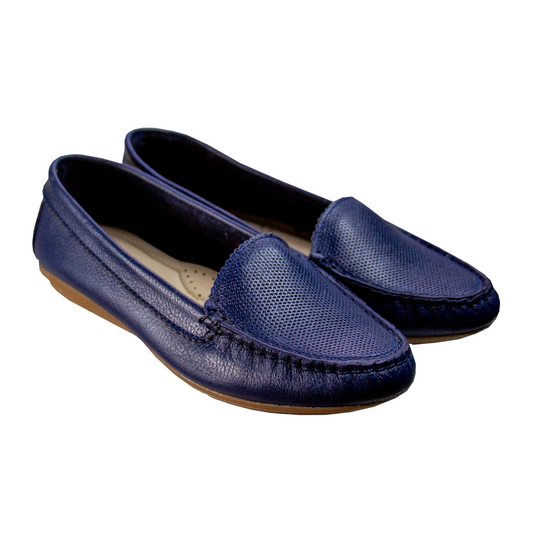 MOCASIN PUNTOS RONDINI AZUL - DJ TOFFE