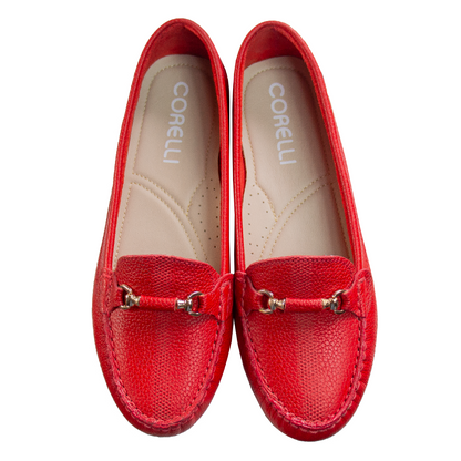 MOCASIN CHATO SARA-2 ROJO