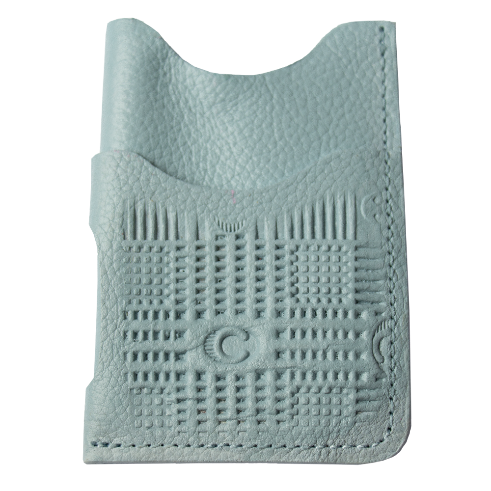 CARD HOLDER -CORELLI-SKY BLUE