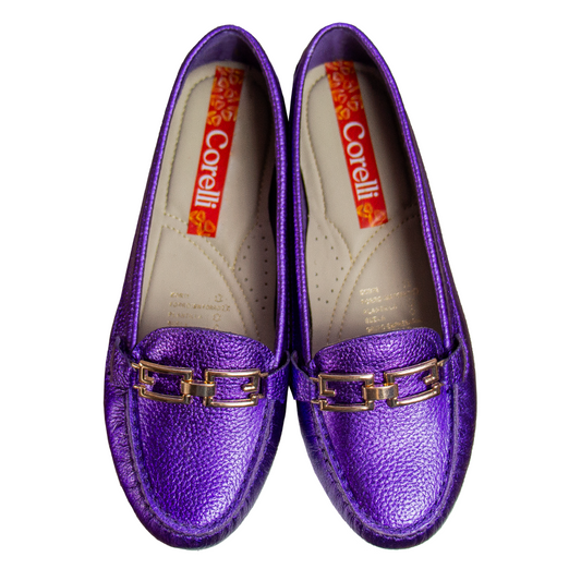 MOCASIN CHATO THAIS FOIL EPSON MORADO