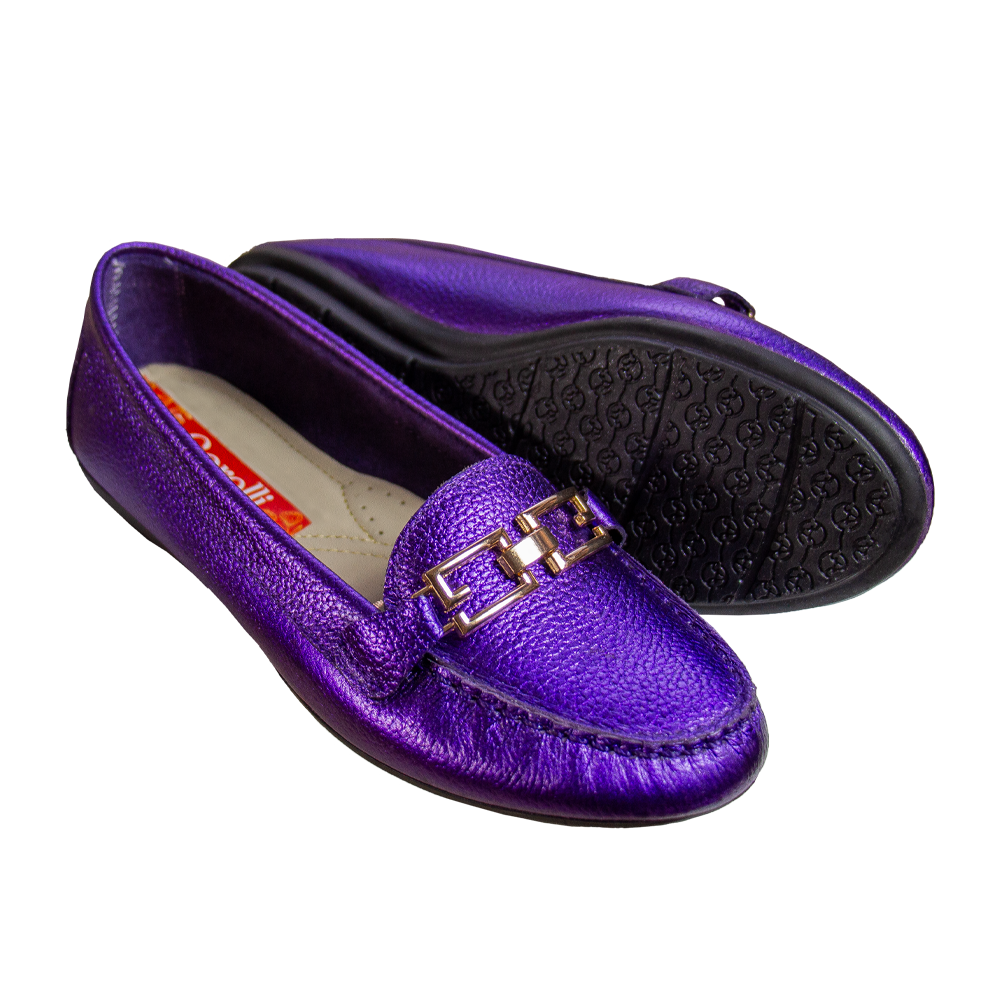 MOCASIN CHATO THAIS FOIL EPSON MORADO