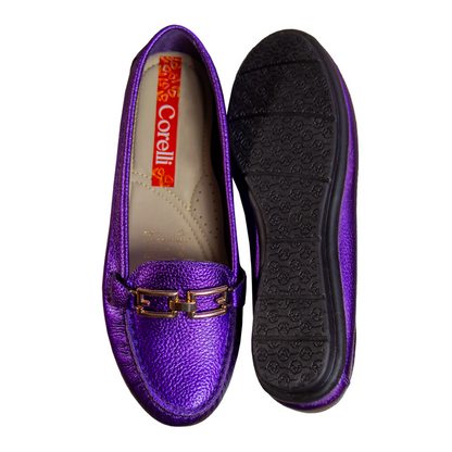 MOCASIN CHATO THAIS FOIL EPSON MORADO