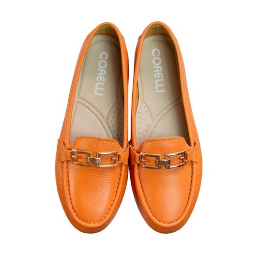 MOCASIN CHATO THAIS NARANJA