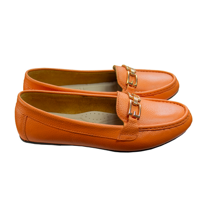 MOCASIN CHATO THAIS NARANJA