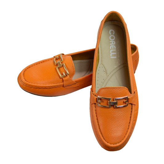 MOCASIN CHATO THAIS NARANJA