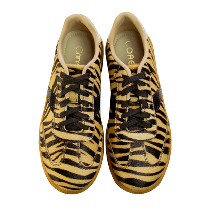 ZAPATILLA TIGRESA CUERO PELOS