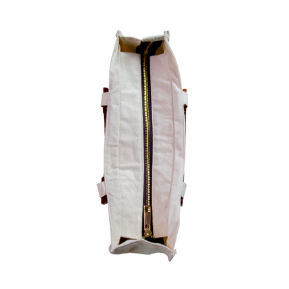 BOLSO TOCUYO TULIPANES CON ASA DE MADERA