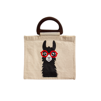 BOLSO TOCUYO ALPACA CON ASA DE MADERA