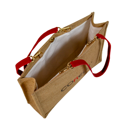 BOLSO YUTE PERÚ CON ASA DE CUERO