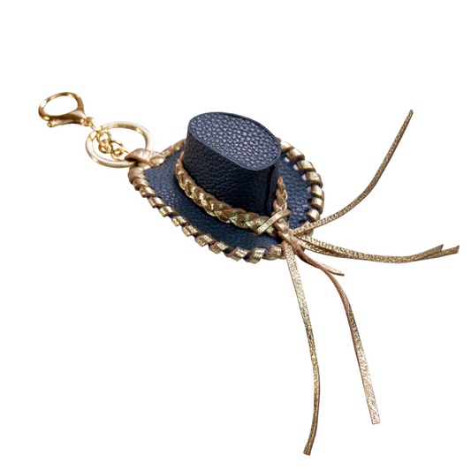 CHARM  SOMBRERO BAQUERO ACERO / DORADO