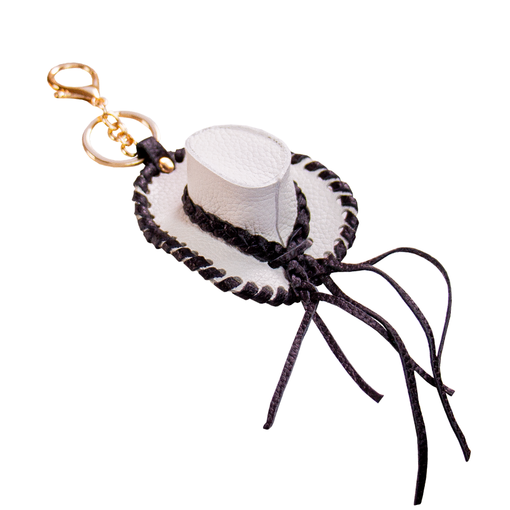 CHARM  SOMBRERO BAQUERO NEGRO / BLANCO