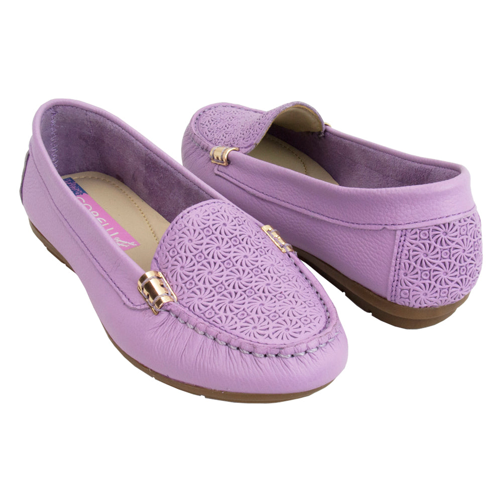 MOCASIN CHATO PAULA II LILA
