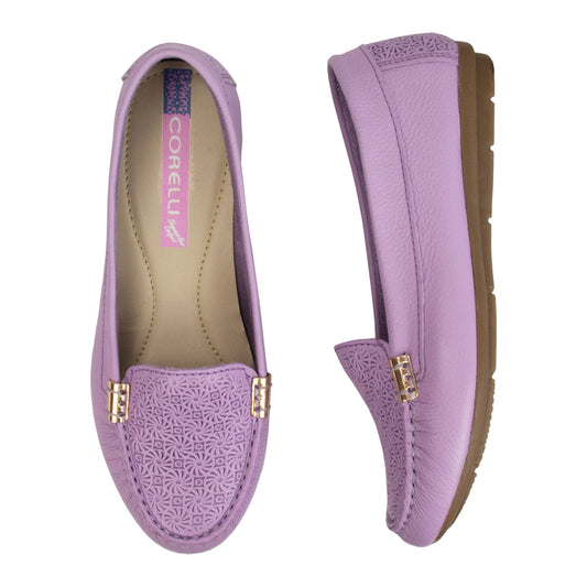MOCASIN CHATO PAULA II LILA