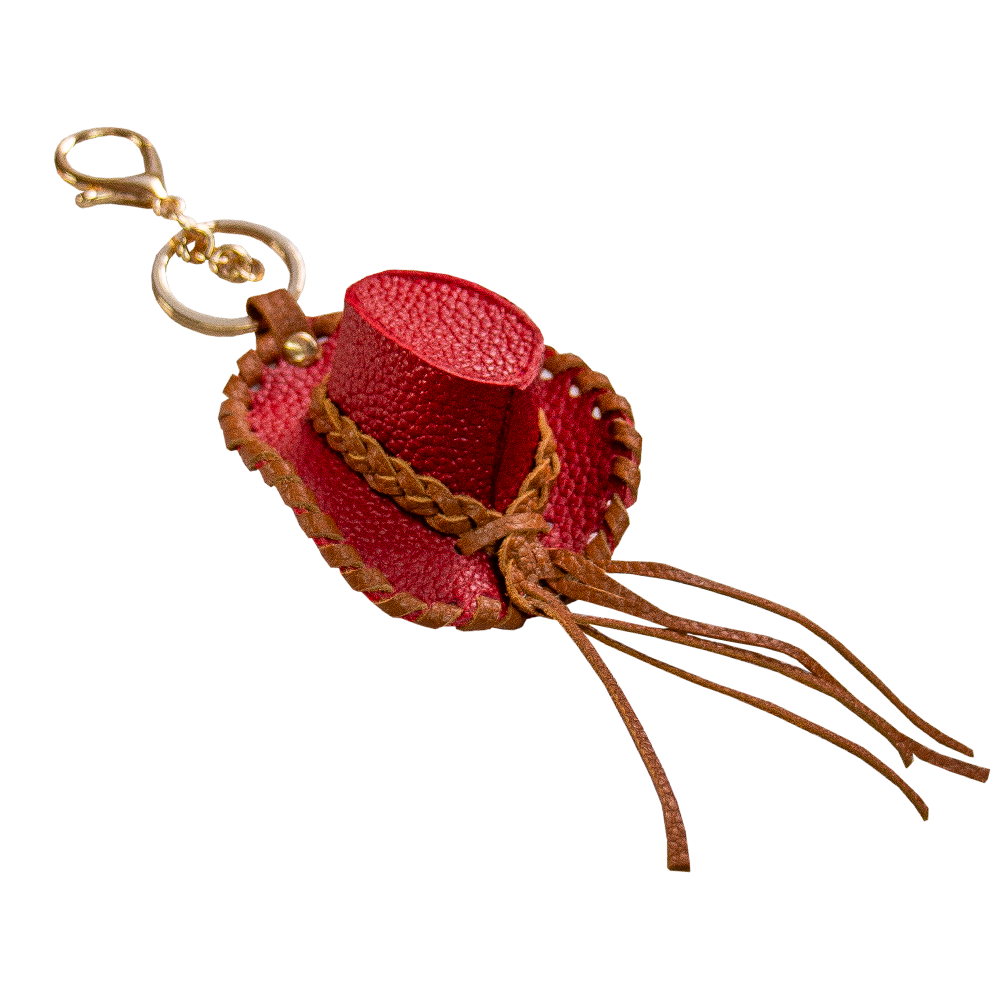 CHARM  SOMBRERO BAQUERO ROJO / COBRE