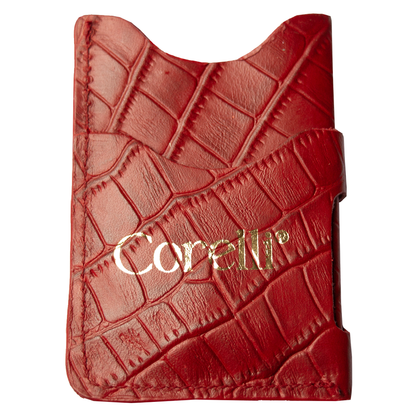 TARJETERO  -CROCO  ROJO