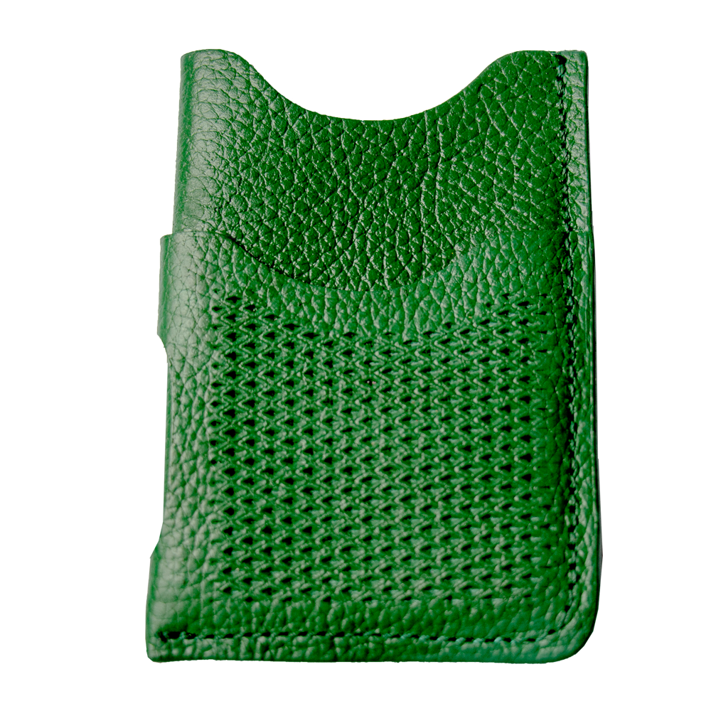 CARD HOLDER -RICE-LEAF GREEN