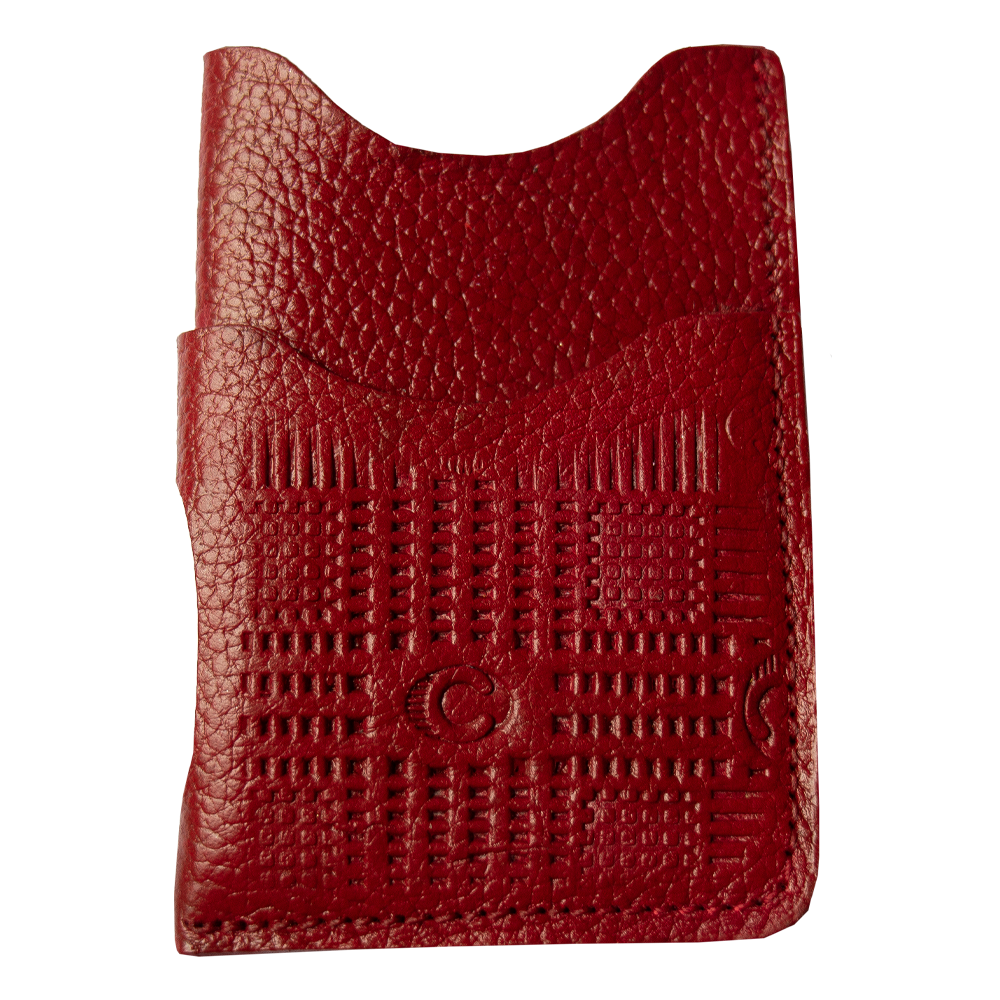 CARD HOLDER -CORELLI-VIVID RED