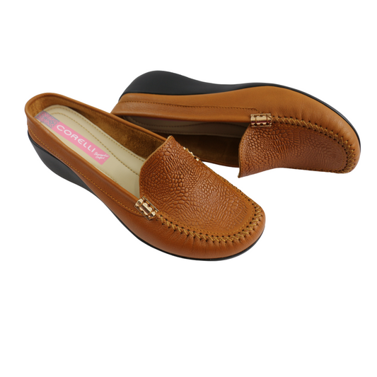 SUECO TACO CUÑA ROSALIA COBRE-PLANTA NEGRO