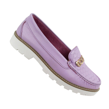 MOCASIN PLATAFORMA  CHIARA  LILA