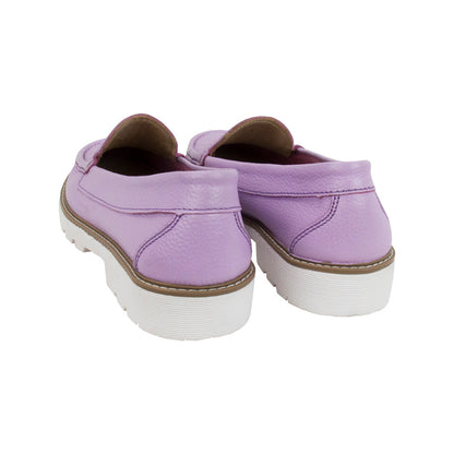 MOCASIN PLATAFORMA ESTER LILA